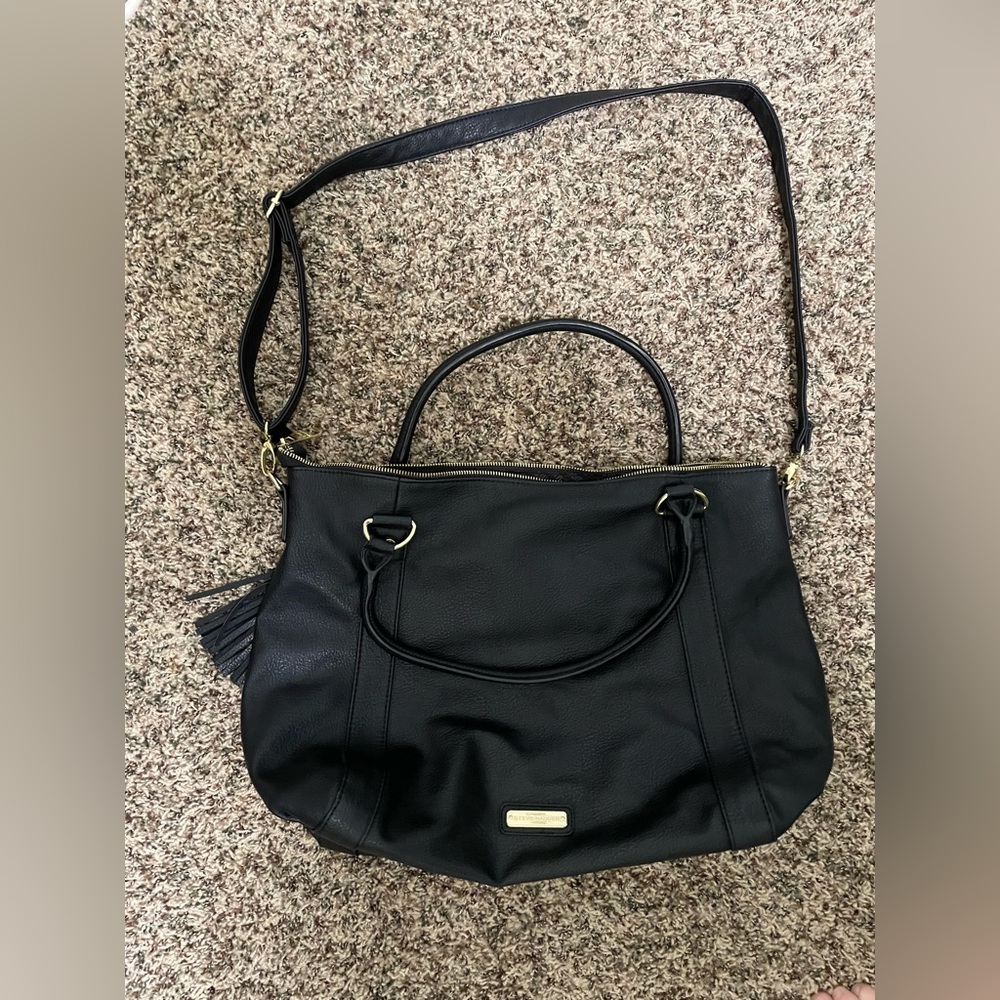 Steve Madden Large Black Purse
